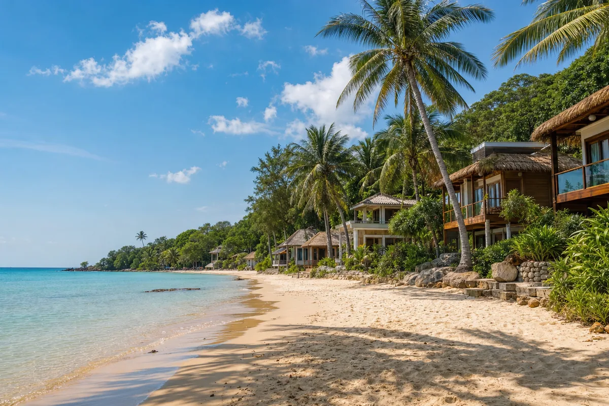Bãi Trường Phú Quốc — 20 km bãi cát trắng với bungalow và villa