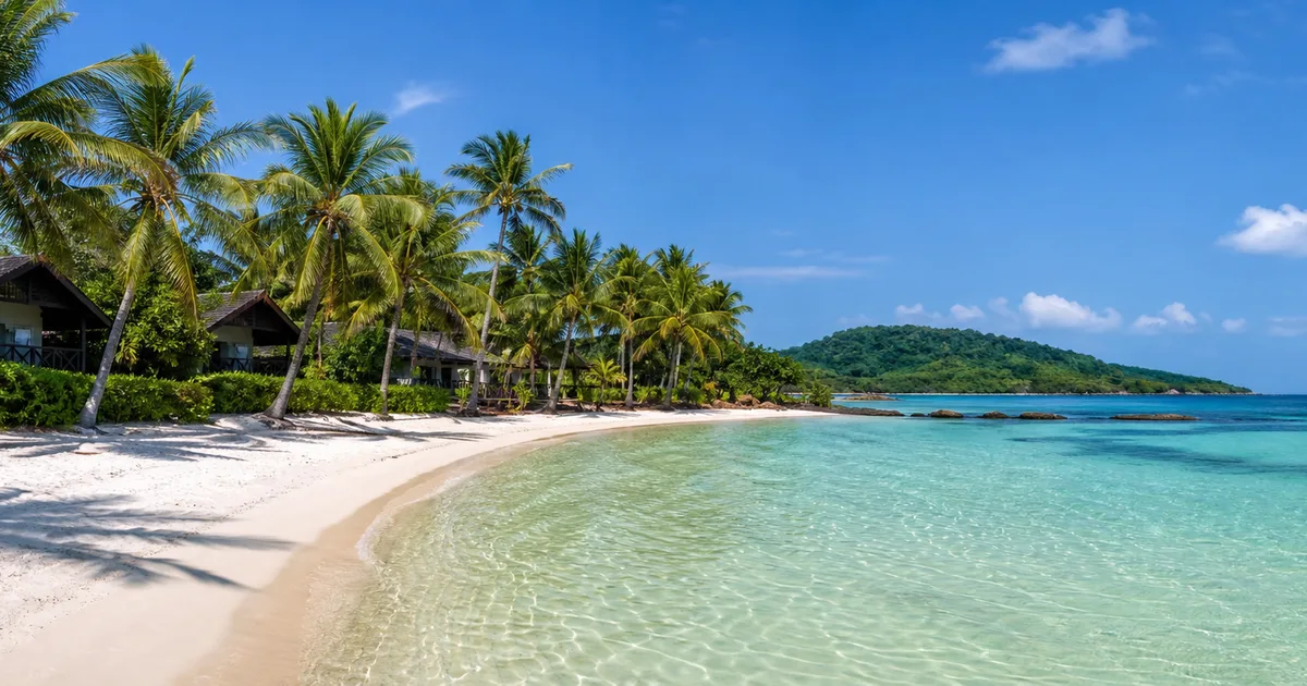 Bai Sao beach accommodation Phu Quoc — resorts and guesthouses